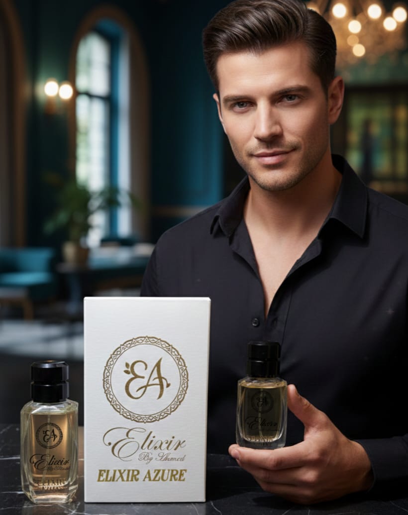 Elixir Azure – Fresh Aquatic Woody Perfume For Men